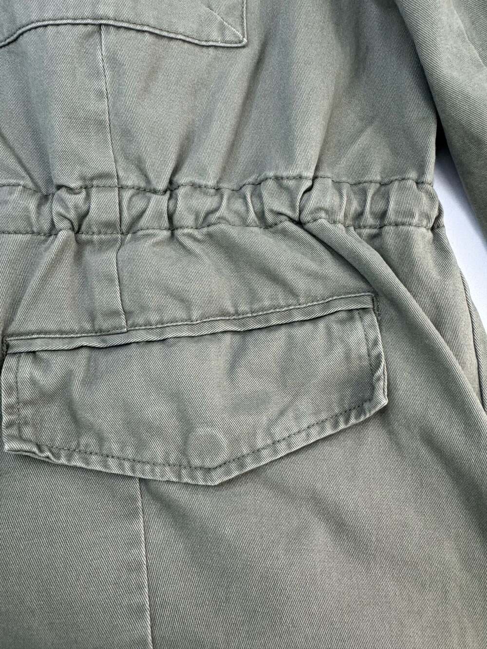 a.n.a A New Approach Women's XL Olive Green Military Utility Jacket Drawstring W - Picture 4 of 15